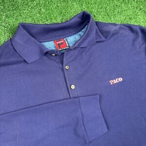 NWT Paco Purple Long Sleeve Shirt Size XL Vintage Skater Hip hop Baggy 2000s